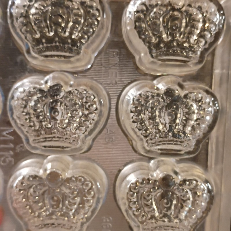 Polycarbonate Crown & Nuts Chocolate Bon Bon Molds Set Of 3 gallery