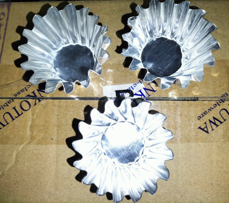 6Pcs Flower Tart Pans Oval Cupcake Molds Baking Cups With Free Tablespoon New gallery