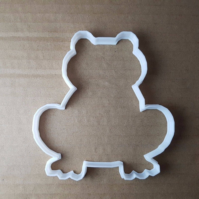 Frog Amphibian Pond Shape Cookie Cutter Animal Biscuit Pastry Fondant Sharp gallery