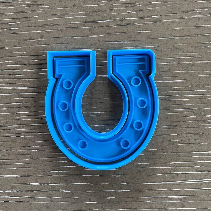6-Piece Horses Themed Cookie Cutters & Stamp Set Blue + $5.00 Value Free Gift gallery