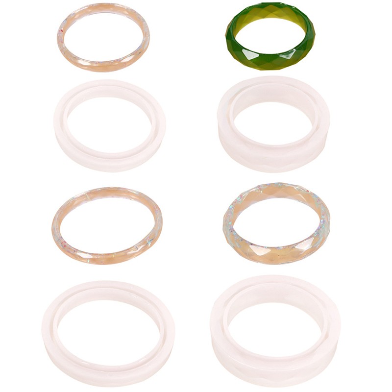 1Pc Silicone Bangle Mold Round Silicone Mold DIY Bracelet Model Casting Tools gallery
