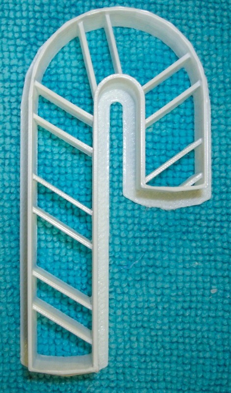 CANDY CANE CHRISTMAS BAKING TOOL SPECIAL OCCASION CAKE COOKIE CUTTER USA PR275 gallery
