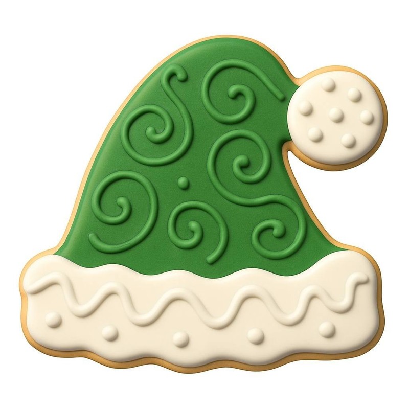 Santa Hat 3.75" Christmas Cookie Cutter Metal gallery