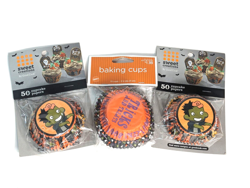 Halloween Baking Cups 175 Standard 2″ Cupcake Paper Liners