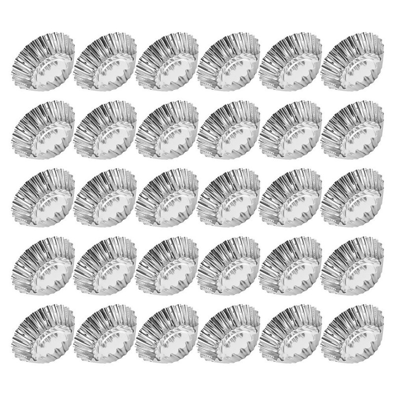 30 Pcs Mini Pie Molds Cake Pans Tart Cup Cupcake Baking Cups gallery