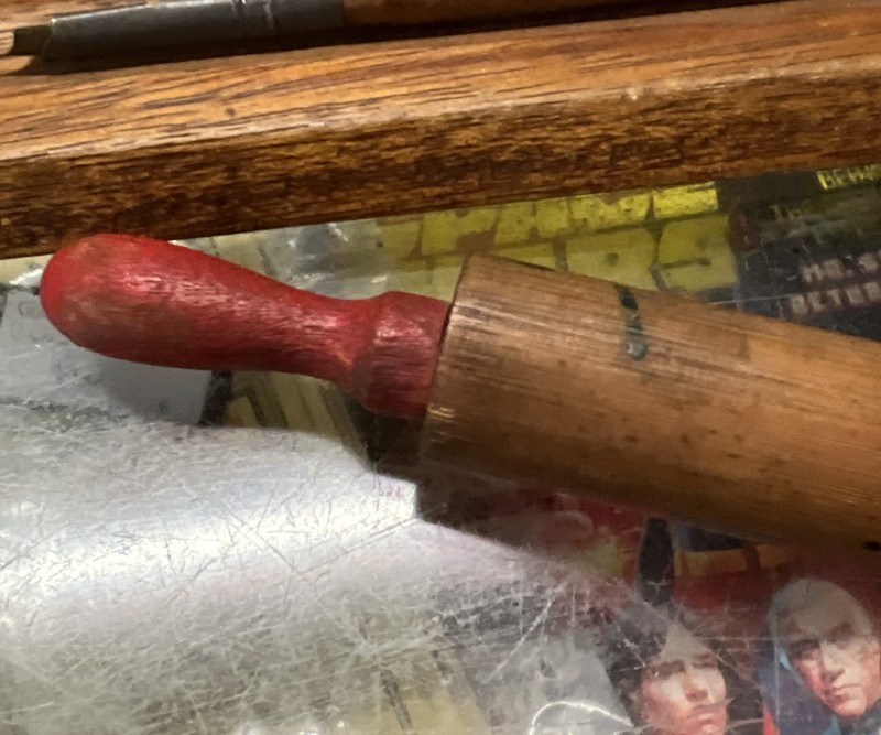 Miniature Rolling Pin Salesman Sample Kids Toy? gallery