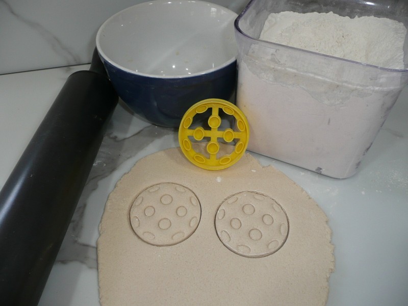 PICKLEBALL PADDLE AND BALL SET OF 2 COOKIE CUTTERS MADE IN USA PR1975 gallery