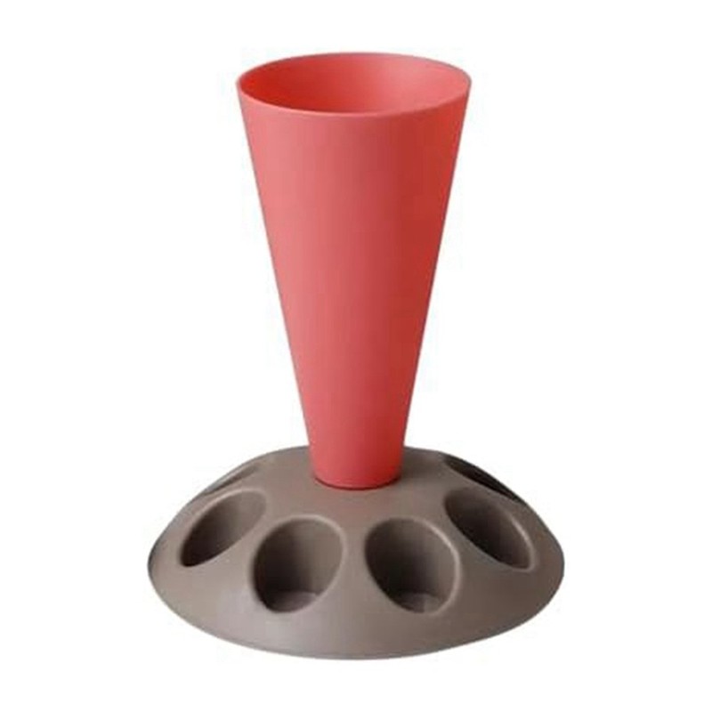 C-Piping Bag Stand, Piping Bag Holder with 8 Slots Nozzles, Plastic Pastry5895