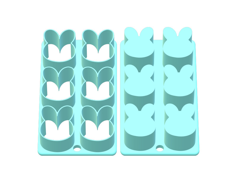 Standard Bunny Cake Pop Mold | Deluxe Cutter, Popper, and Tray Option gallery
