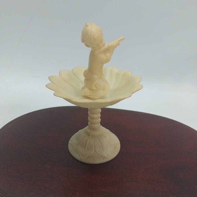 vintage Wilton Cake Topper Cherub fountain 1971 Chigago