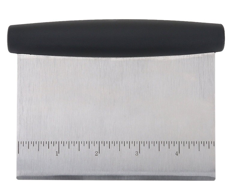 Pastry Bench Scraper/Cutter/Chopper Dough Scraper with Measurement Marks