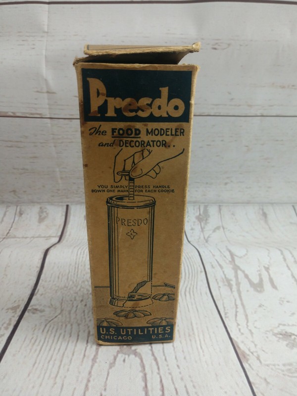 Vintage Presdo Food Modeler and Decorator. Cookie Press
