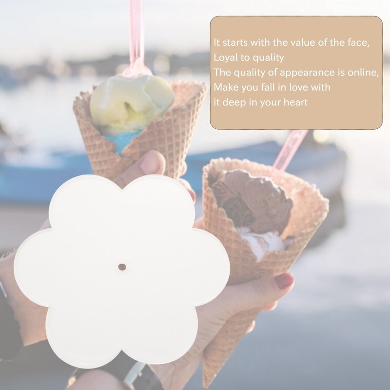 1pcs 6 Holes Acrylic Ice Cream Cone Stand Holder Transparent E3P59345 gallery