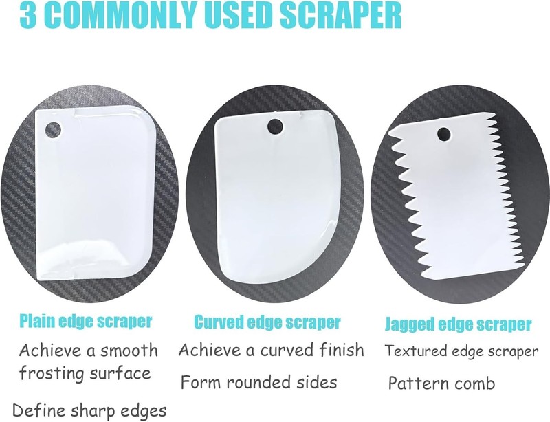 Elegant Cake Decorating Kit - 69 PCS with 11-Inch Turntable & 50 Disposable Bags gallery
