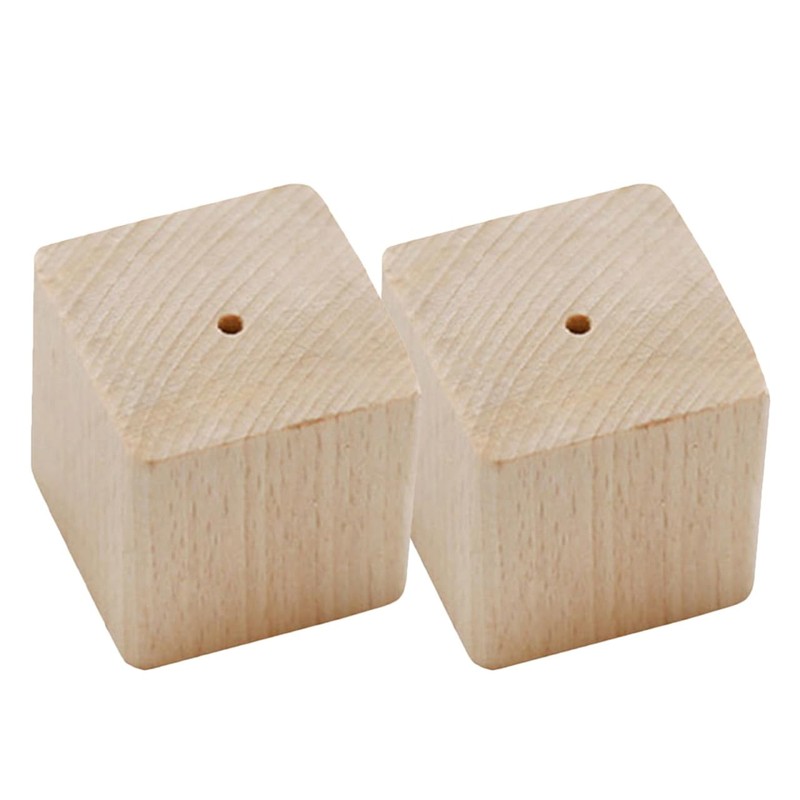 2Pcs Wooden Flower Nail Stands for Cake Decorating Stable User Friendly Bakin…