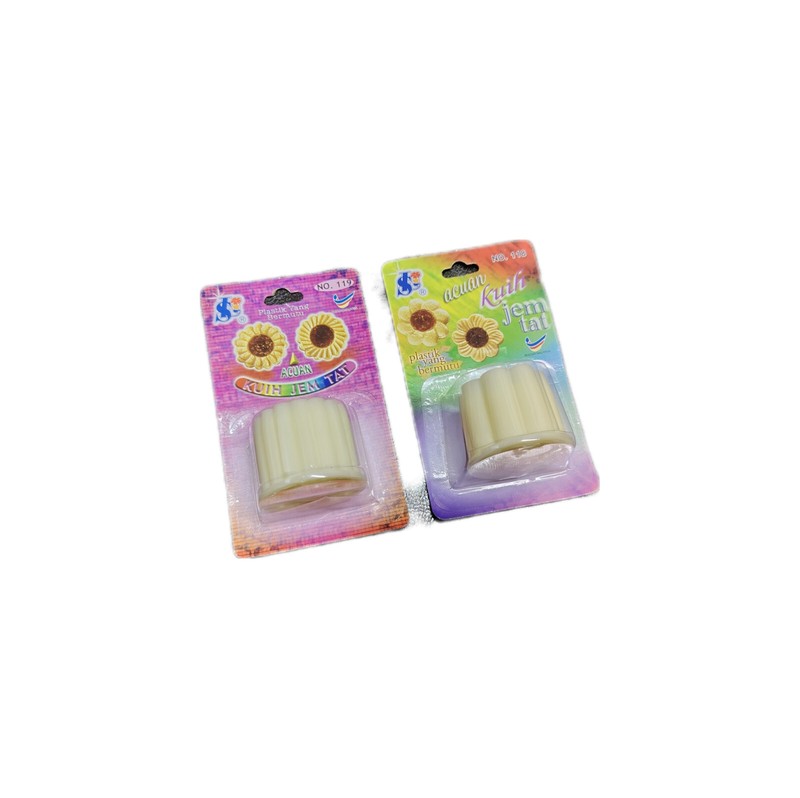 2 unit combo Pineapple Jam Tart Mold Thumbprint Cookies Biscuit Cutter Marmalade gallery