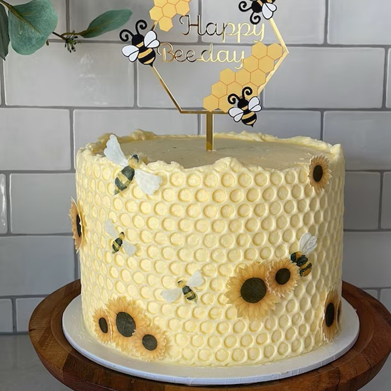Pre-cut Edible Wafer Sunflowers gallery