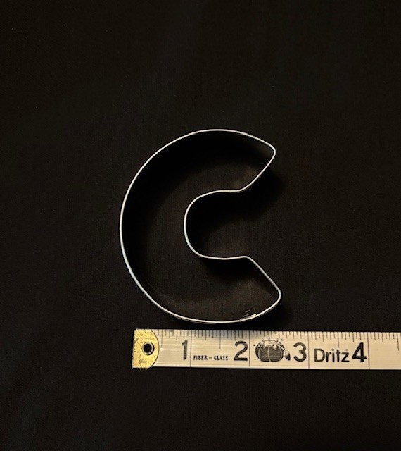 Letter C Cookie Cutter