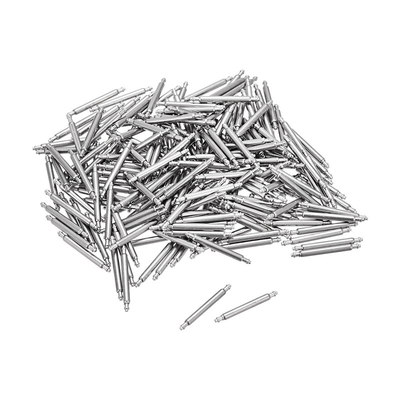 13mm Watch Strap Pin 1.5mm Dia Stainless Steel Single Flanged 200pcs