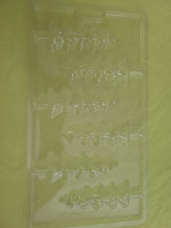 Candy Or Fondant Molds Lot Of 11 Christmas Themed Molds. Used gallery