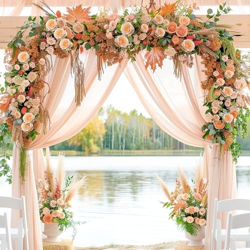12Pcs Realistic Fake Roses Faux Flowers with Long Stems, Artificial Silk Cream gallery