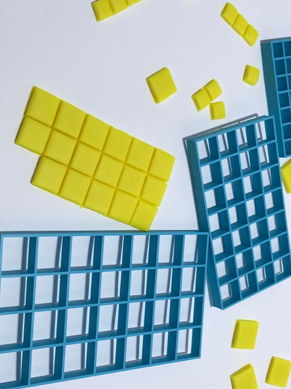 Grid Cutter Multi Square Sharp Edge Cookie Fondant Cutter 1cm 1.5cm 2cm Set Mine gallery