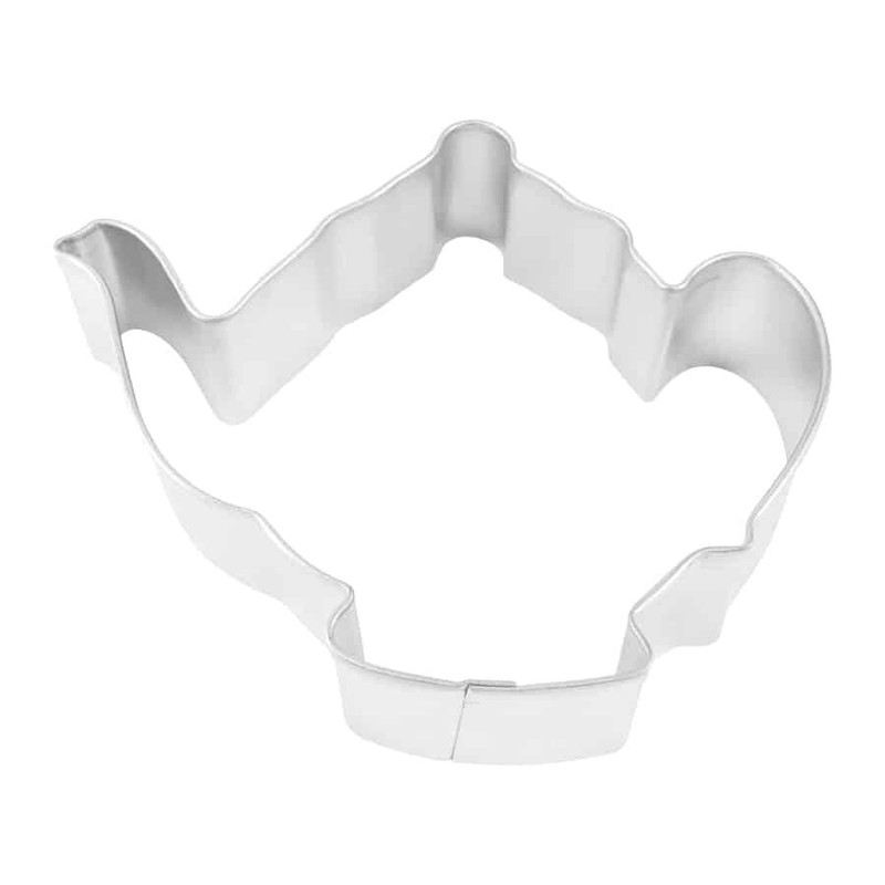 Teapot Cookie Cutter Tea Birthday Party Victorian British Sandwiches Metal