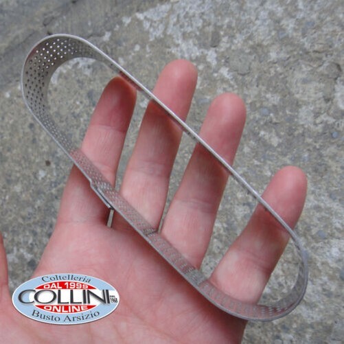 Pavoni - Band Stainless Micropore Single Portion Oval - Dim. 78 x 1 7/16in Xh gallery