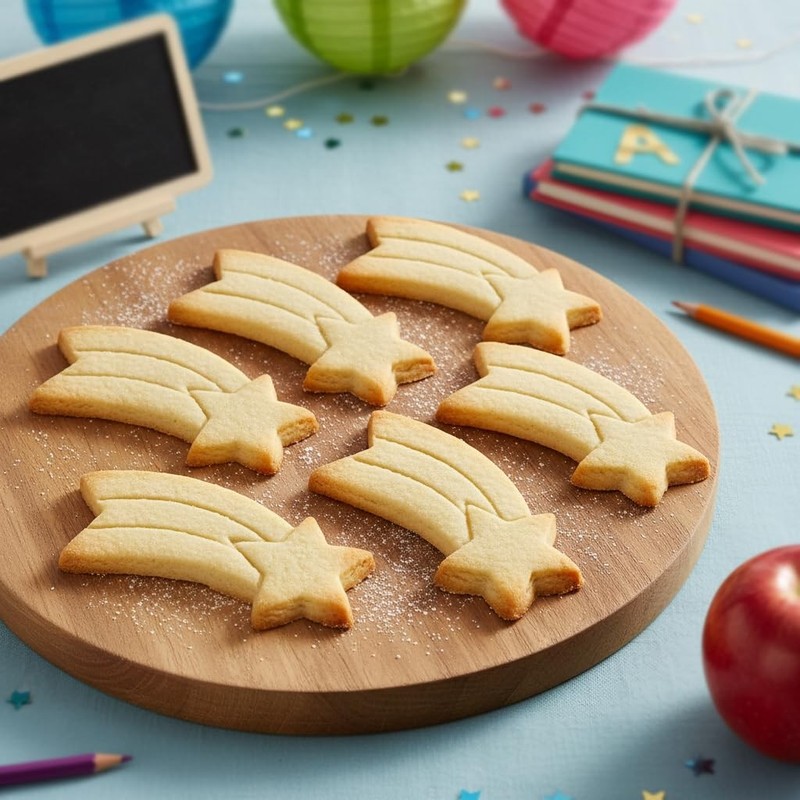 Shooting Star Cookie Cutter - Detailed Biscuit Cutter Design for Baking and C... gallery