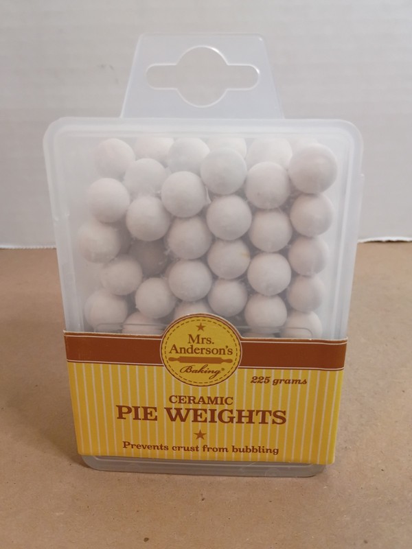 Mrs. Anderson’s Baking Pie Weights Natural Ceramic Stoneware Beads Blind Baking