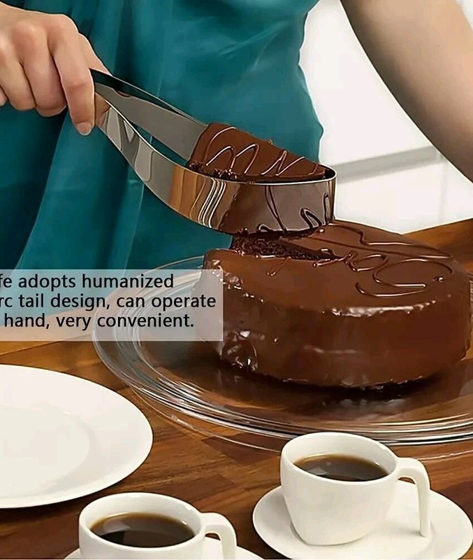 Stainless Steel Perfect Cake Slicer Cutter Shape Kitchen Utensils Gadget Tool gallery