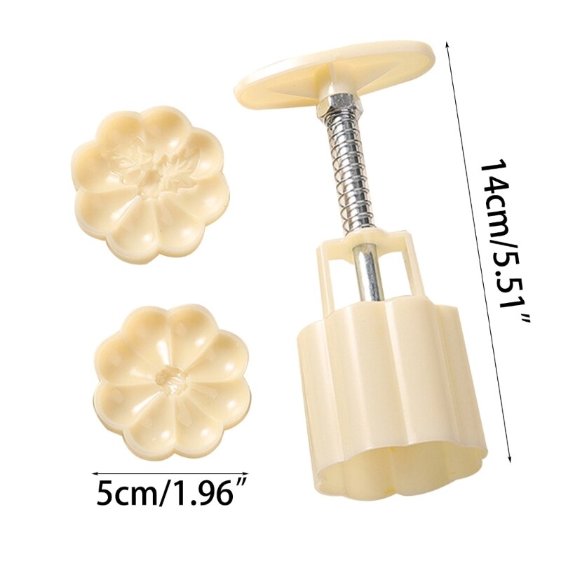 Hand-Pressure Moon Cake Mold Pumpkins Shape Cookie Stamps Mooncake Makers gallery