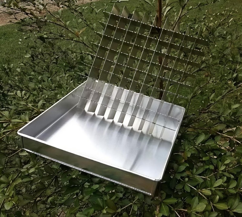 Brownie Divider Pan 25cmx25cx3cm | 100 Grid Aluminum Mold - FAST SHIPPING gallery