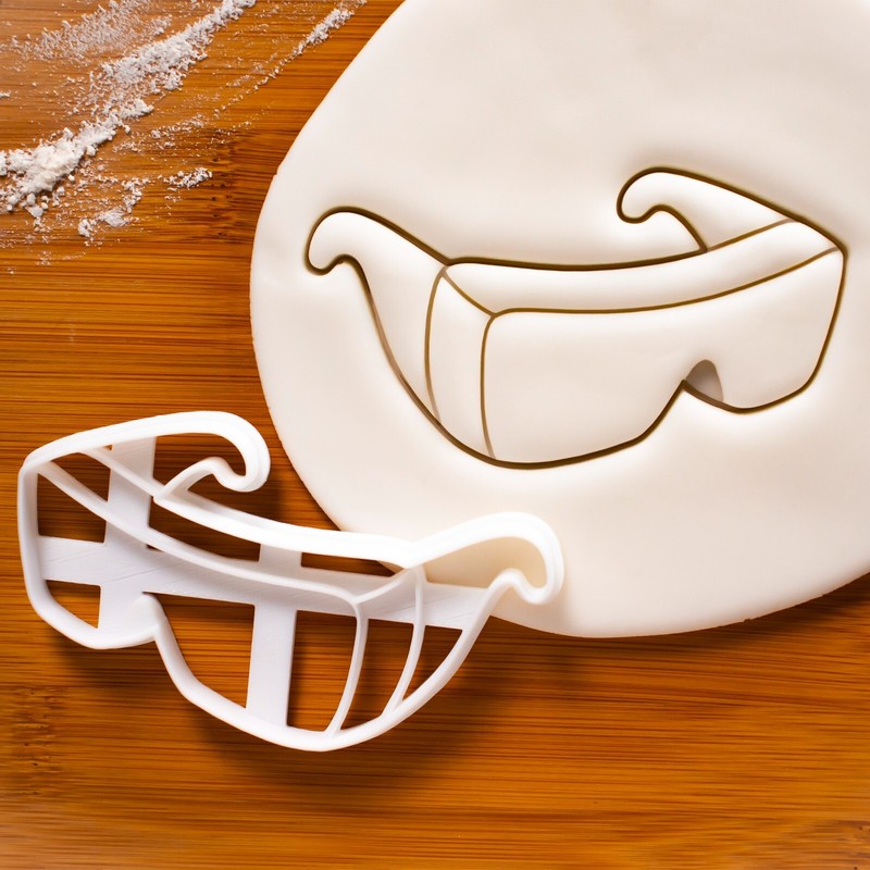 Lab Goggles cookie cutter -PPE science school laboratory chemistry phd scientist