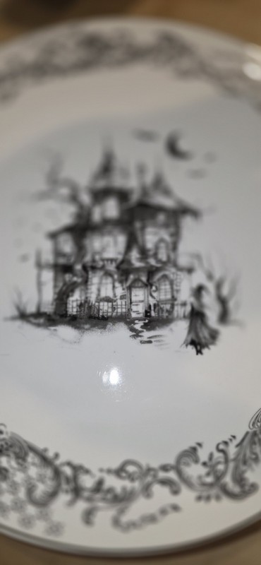 Monterey Bay Halloween Cake Stand Haunted House gallery