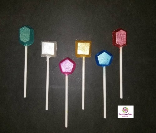 Jewels Chocolate Candy Lollipop Mold gallery