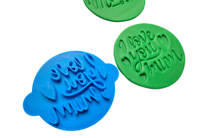 Mother's day cookie stamp - mama needs wine, I love you mum, Happy Mother's day gallery