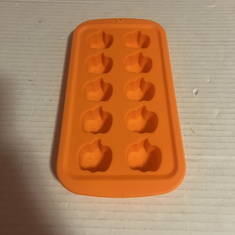 Halloween Pumpkin Silicone Mold Chocolate Jello Fall Holiday Orange Mini New