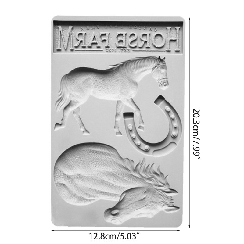 Horse Horseshoe Shape Molds Handmade Soap Bar Craft Kitchen Baking Fond Gift gallery