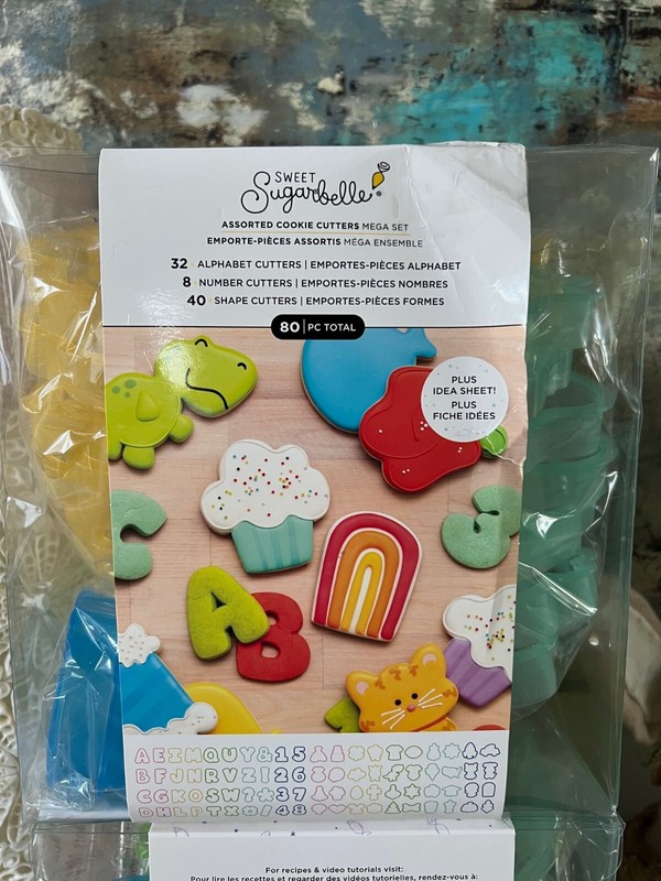 American Crafts Sweet Sugarbelle 80 Piece Assorted Cookie Cutter Mega Set (GR177
