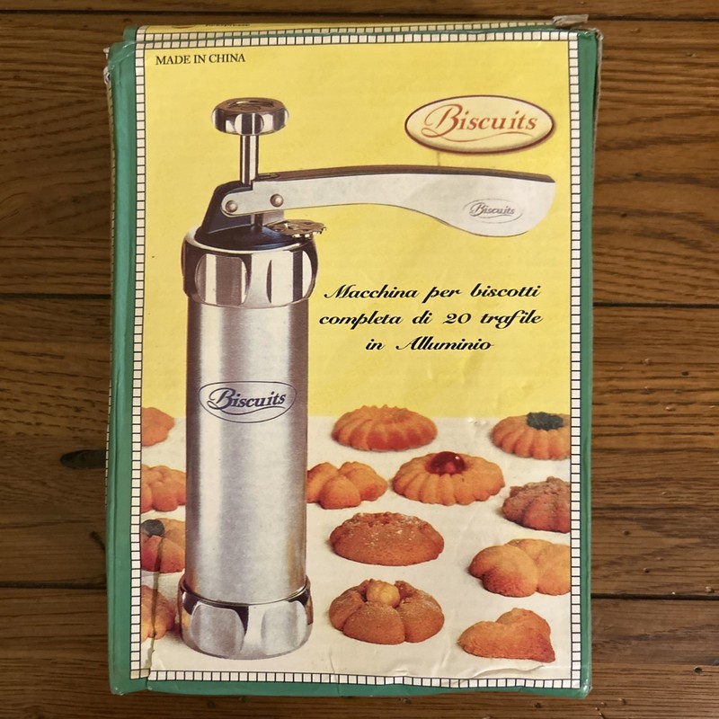 Biscuit Press Set Cookie Maker Machine Kit Spritz Dough Biscuits Making Tool