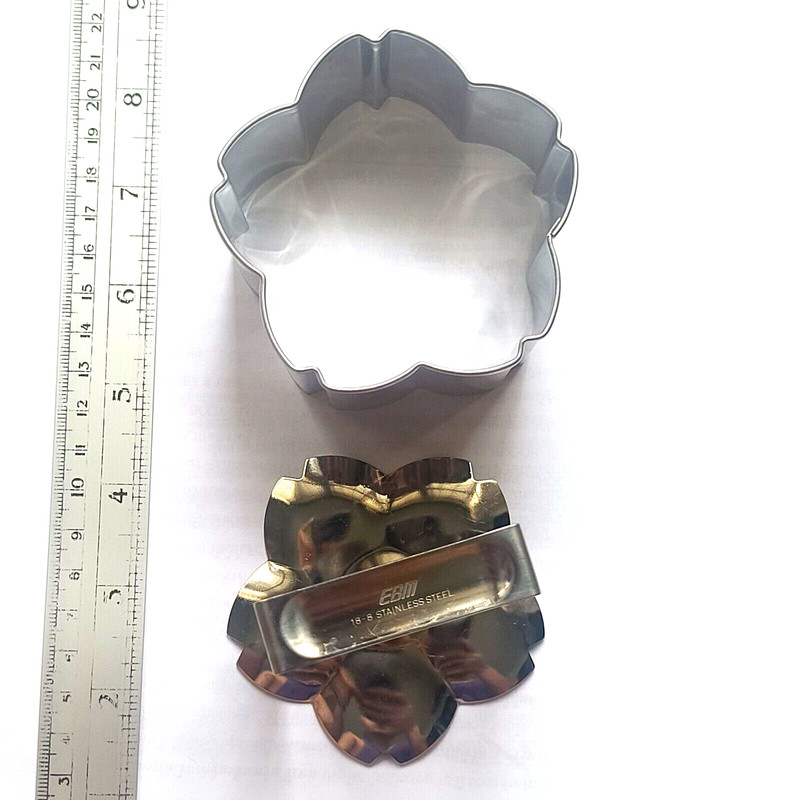 Sakura Omurice Press Rice Type Mold Cookie Cutter Stainless Steel 18-8 Flower JP