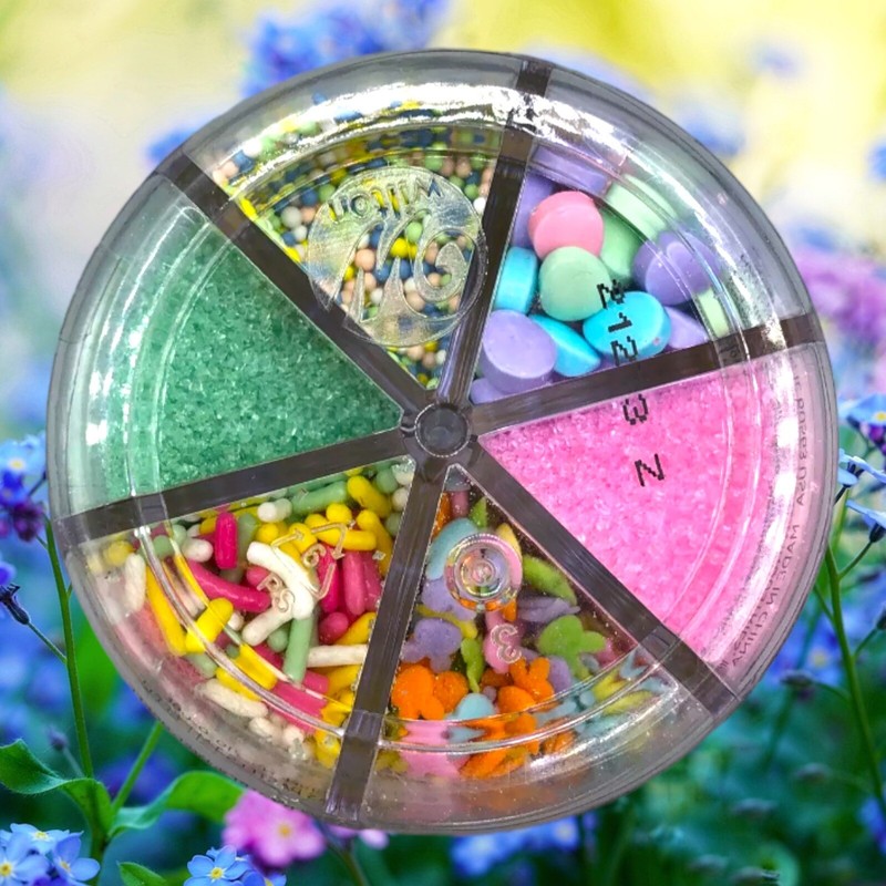 Wilton Sprinkles Spring Mix Pastels Bunnies Eggs Easter Decorating 6.84oz gallery