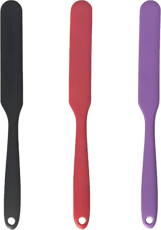 3 Pcs Jar Spatula， Silicone Spatula,Sourdough Spatula，Spatulas