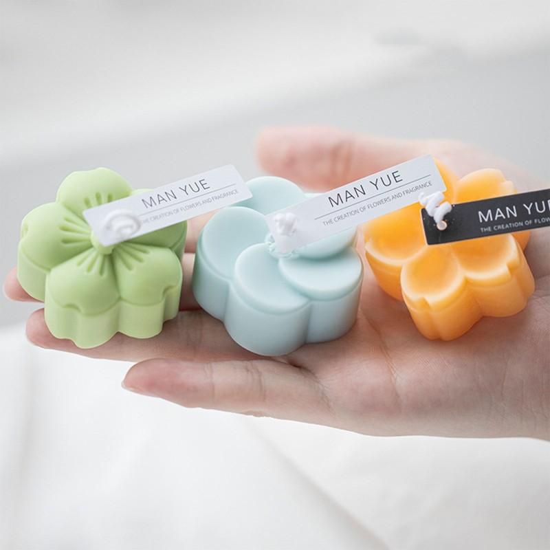 Exquisite Flower Shape Silicone Molds for Soaps Making Easy to Use Clean Durable gallery