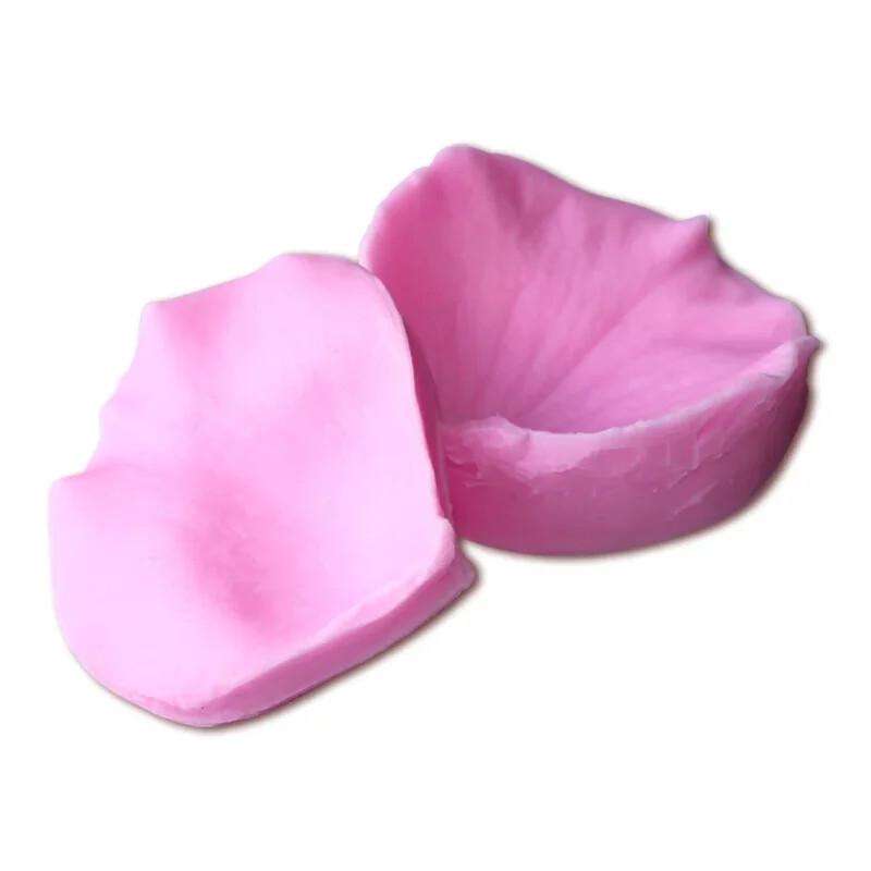 Rose Petal Veiner Mold Silicone Flower Cake Fondant Gum Paste Decorating 1pc