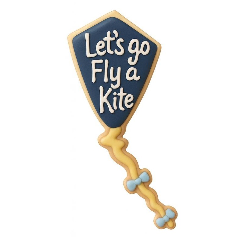 Kite 7'' Kite 4'' Tail 3'' Cookie Cutter Metal gallery