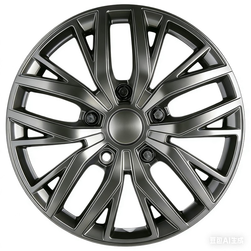 16-Inch ABS Hubcaps with Steel Rings & Adjusters, Patented Design, Universal ...