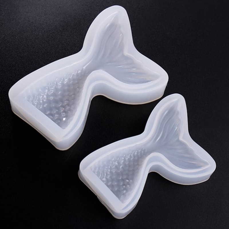 Mermaid Tail Fondant Cake Moulds Silicone Mold Cake Decorating Baking ToolsL QH gallery