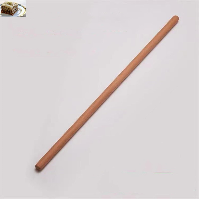 Thin Rolling Pin （80 * 2cm），Suitable for large baking projects